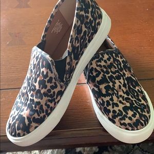 Steve Madden Slip On Leopard Sneakers Size 6